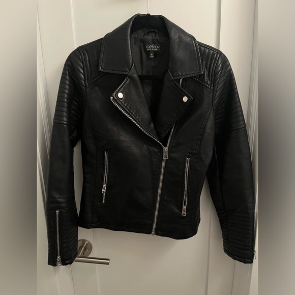 Black Leather Jacket - Picture 1 of 1
